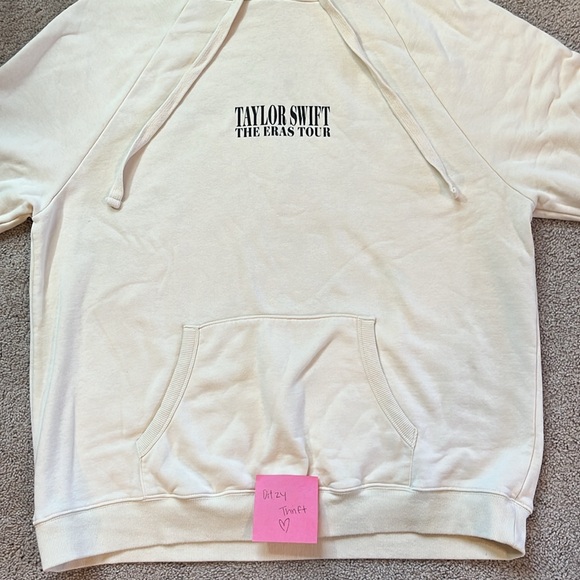 Taylor Swift Beige Eras Tour Hoodie - Picture 2 of 6